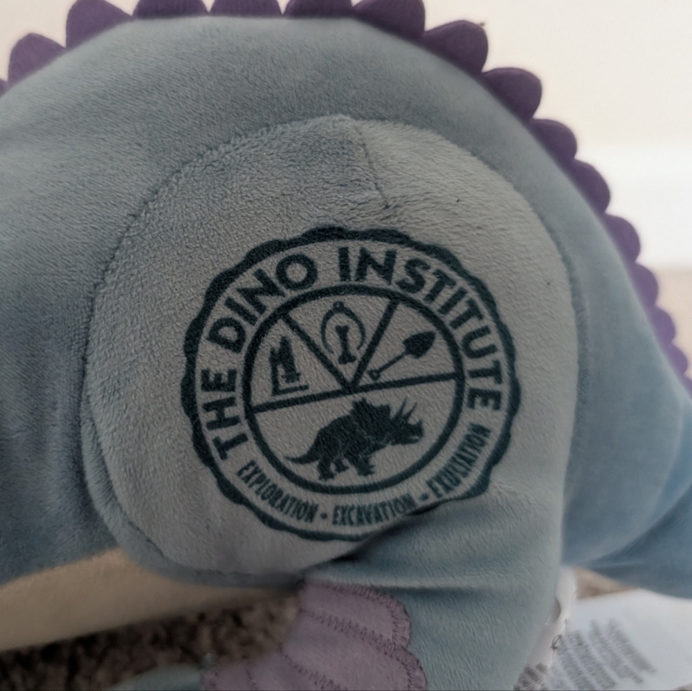 Disney Animal Kingdom 15” Aladar Dinoland Dino Institute Blue Iguanodon Plush - Picture 2 of 14